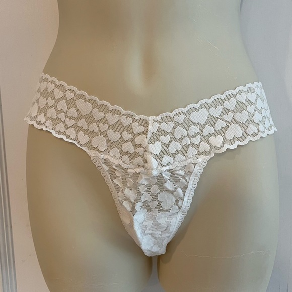 New in Bag Victoria's Secret I Do Bridal White Thong One Size - Picture 2 of 8